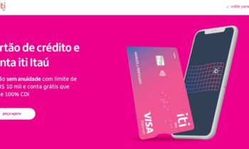 Solicitar cartão Iti