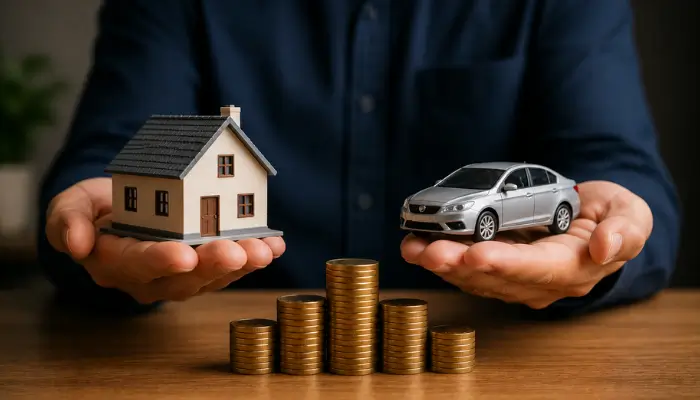 Empréstimo com garantia de imóvel ou veículo